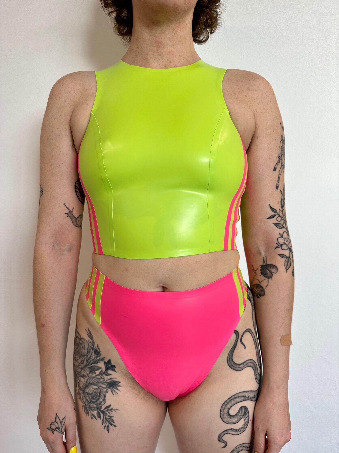 Racer Crop Top