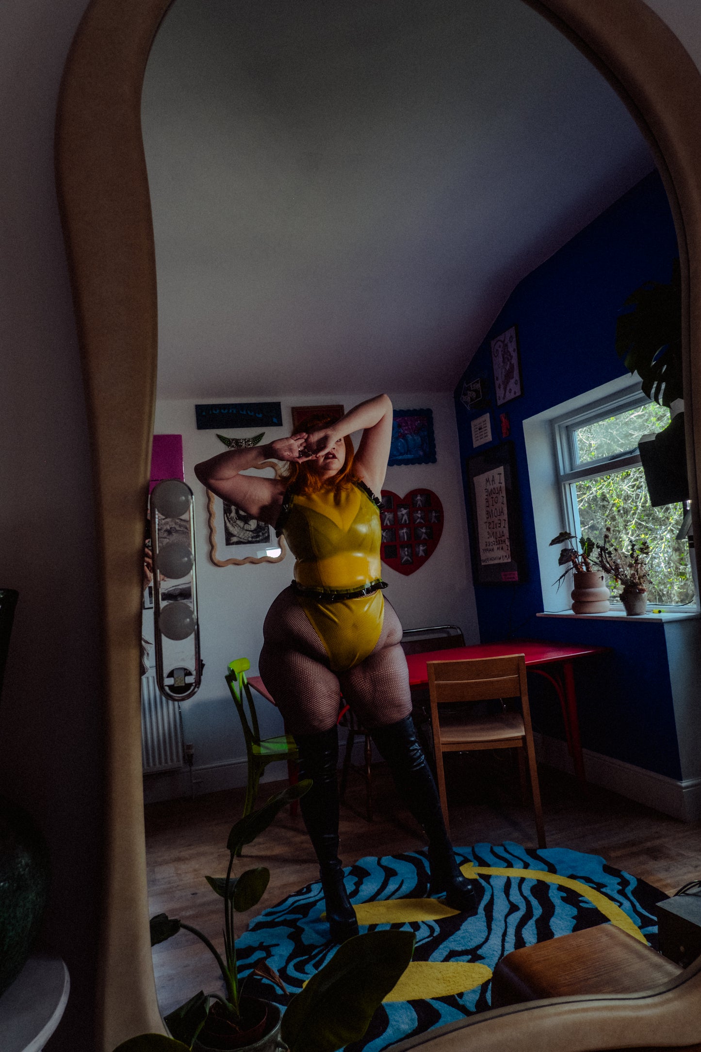 Charlottes Frilly Latex Vest