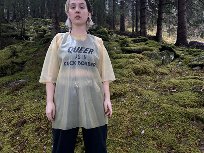 Oversized Latex T-Shirt