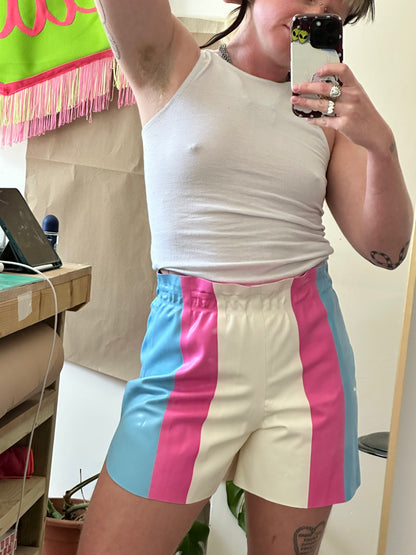 Trans flag Shorts Sample