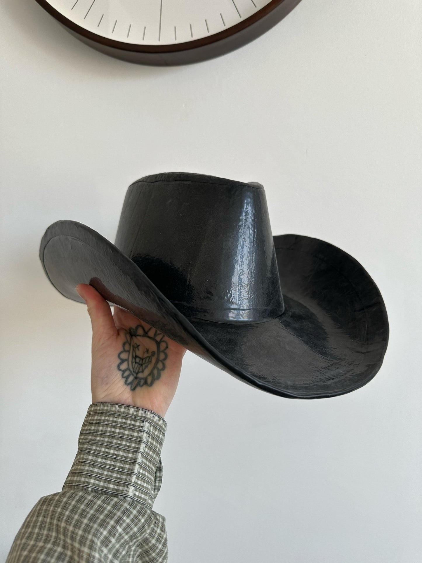 One Colour Latex Cowboy Hat