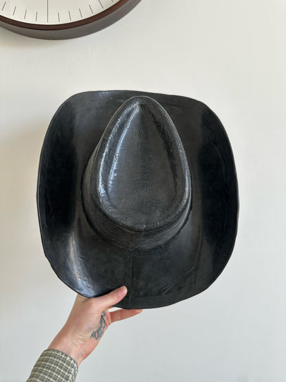 One Colour Latex Cowboy Hat